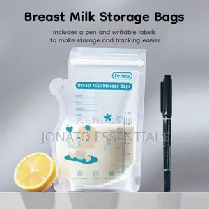30pc Leakproof Breast Milk Storage Bags, Pre-Sterilized, Bpa Free