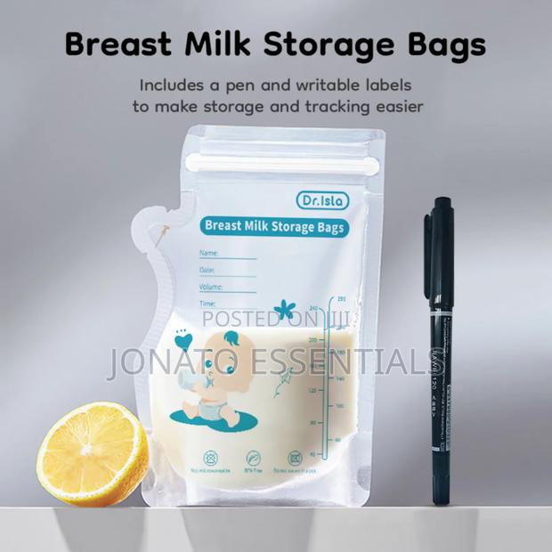30pc Leakproof Breast Milk Storage Bags, Pre-Sterilized, Bpa Free - thumbnail 4