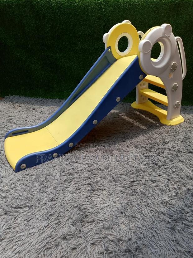 Little Kids Play Slide