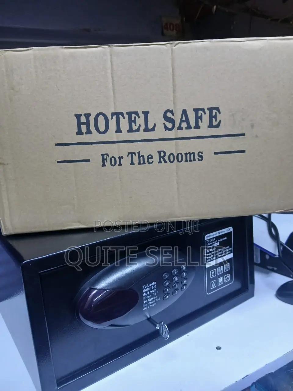 High End Small Electronic Hotel Safe Box