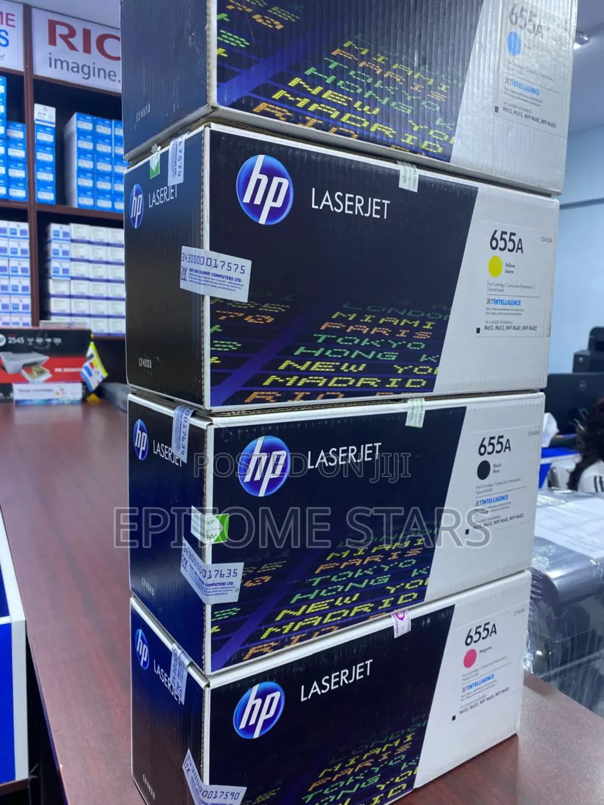 Hp 655a For Hp Laserjet Enterprise M752 Yield Above 12,999 Copies