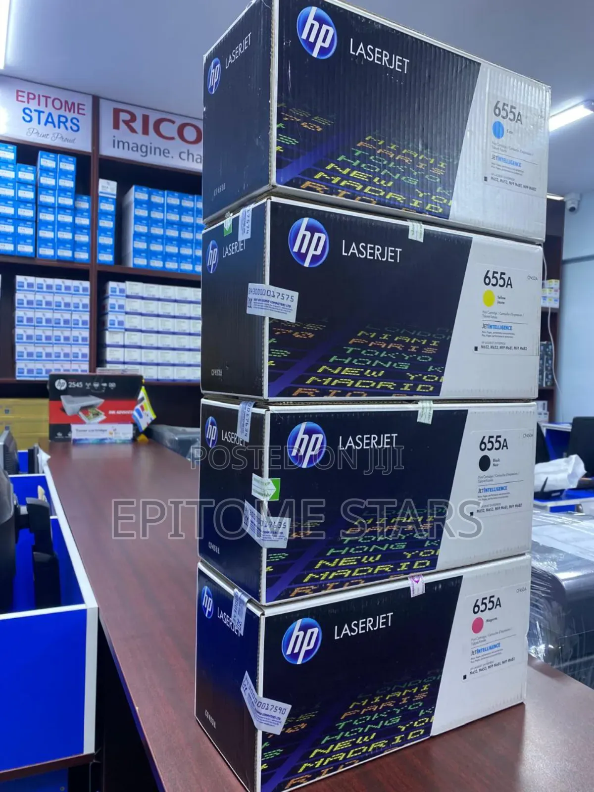 Hp 655a For Hp Laserjet Enterprise M680 Series Yield Above 12,499