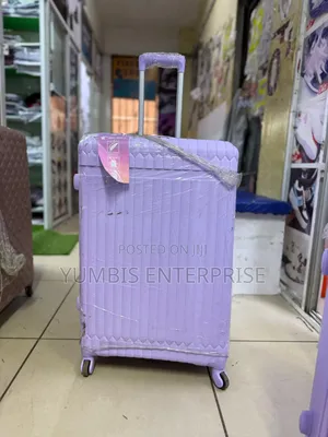 Purple Lilac Premium Rubber Suitcase Height 60cm(25kgs) at 4000
