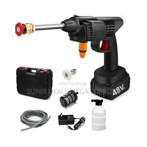 Portable Cordless Rechargeable High Pressure Car Wash Spray Gun
