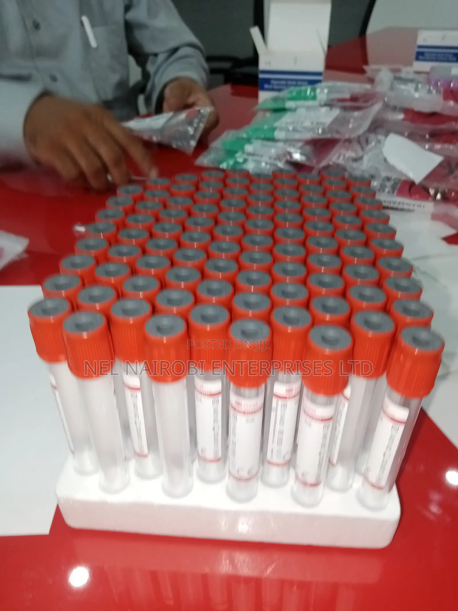 5ml Pet Clot Activator Blood Collection Tube (100's)