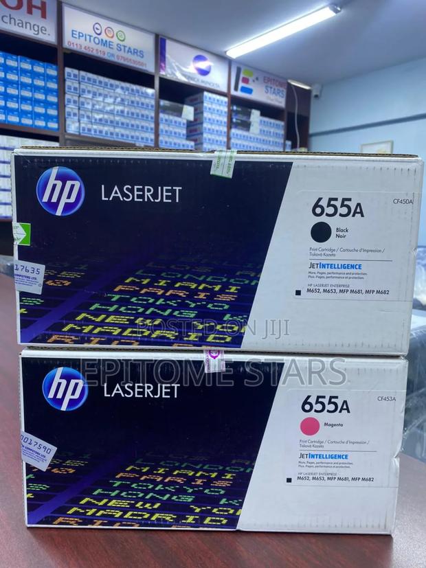 Hp Color Laserjet Enterprise Flow M681z Toner Hp 655a Yield 12,499