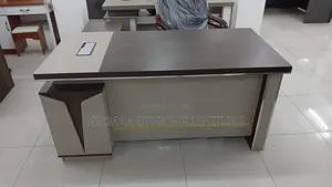 Executive Two-Tone Office Desk