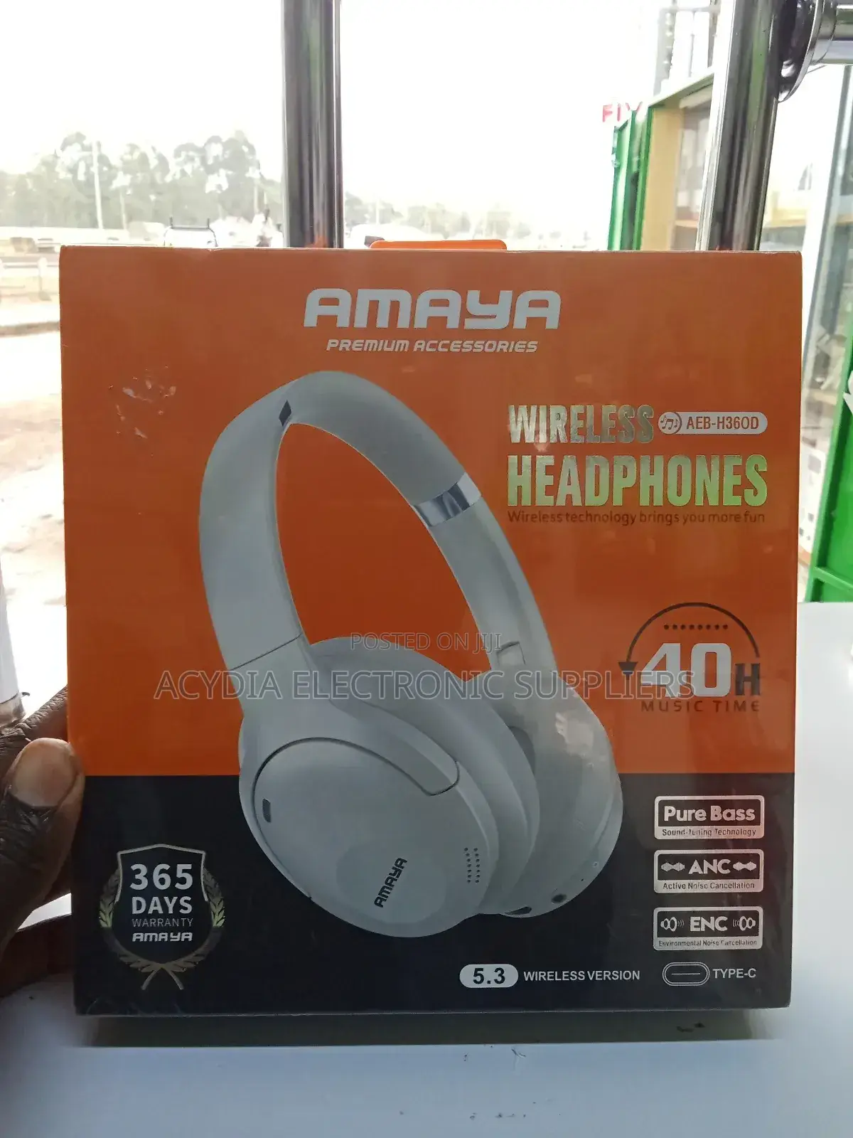 Amaya Wireless Headphones Aeb-H360d
