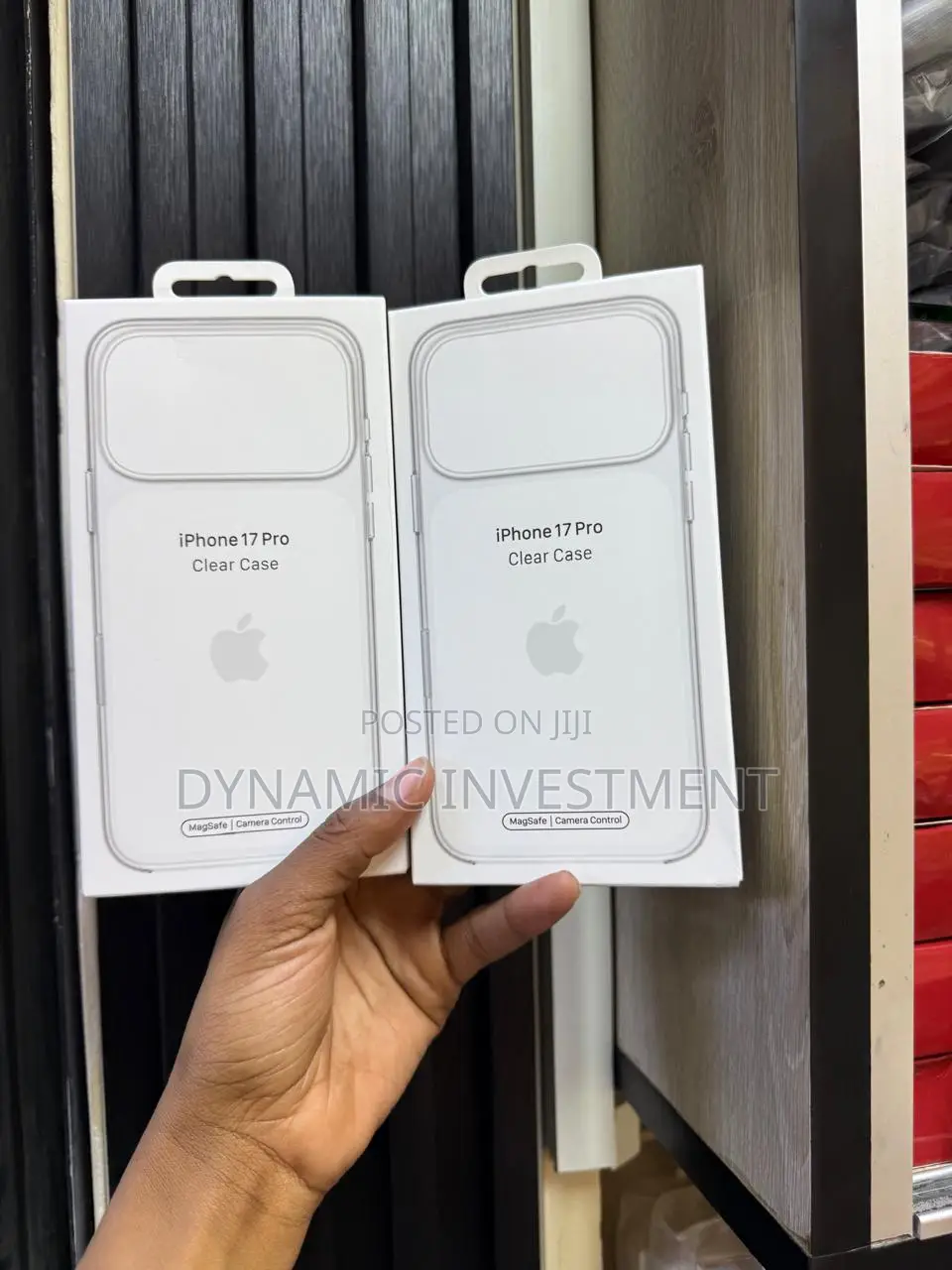 Apple iPhone 17 Pro Clear Magsafe Case/Cover With Camera Control