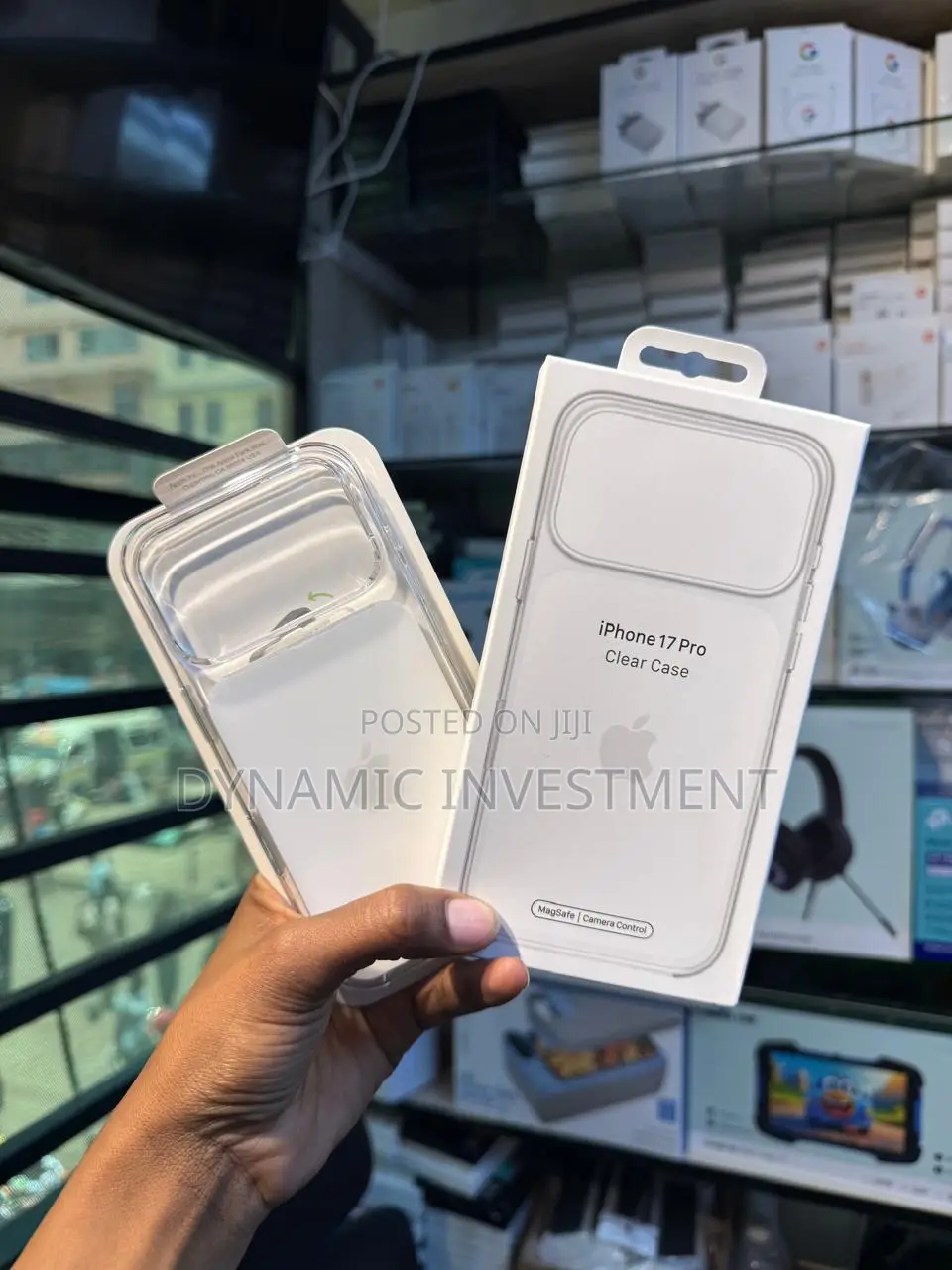 Apple iPhone 17 Pro Clear Magsafe Case/Cover With Camera Control