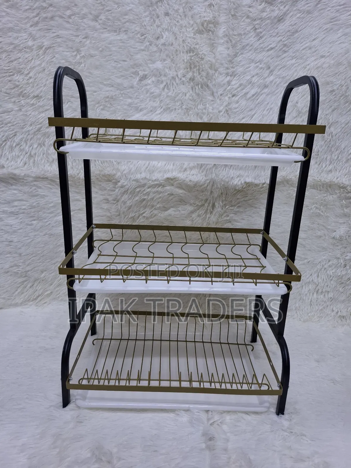 *3 Tier Dish Rack Without Side Holders*
