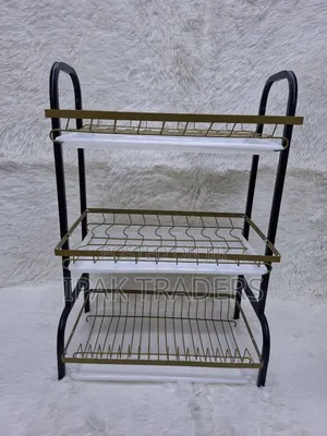 *3 Tier Dish Rack Without Side Holders*