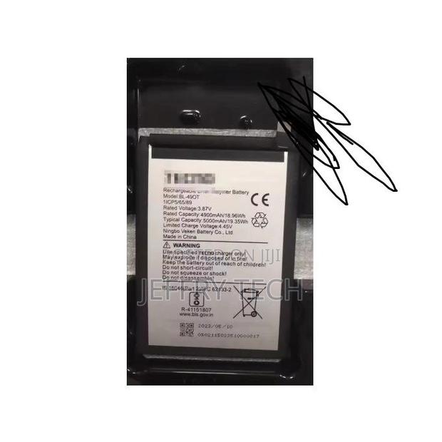 Replacement Battery for Tecno Camon20 / Camon12pro / Camon20pro 5g / - thumbnail 3