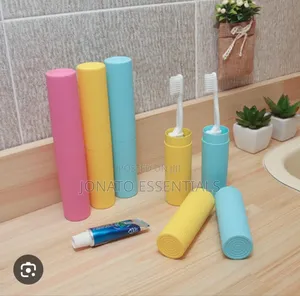 Travel Toothbrush Holder Case Portable Storage Tube