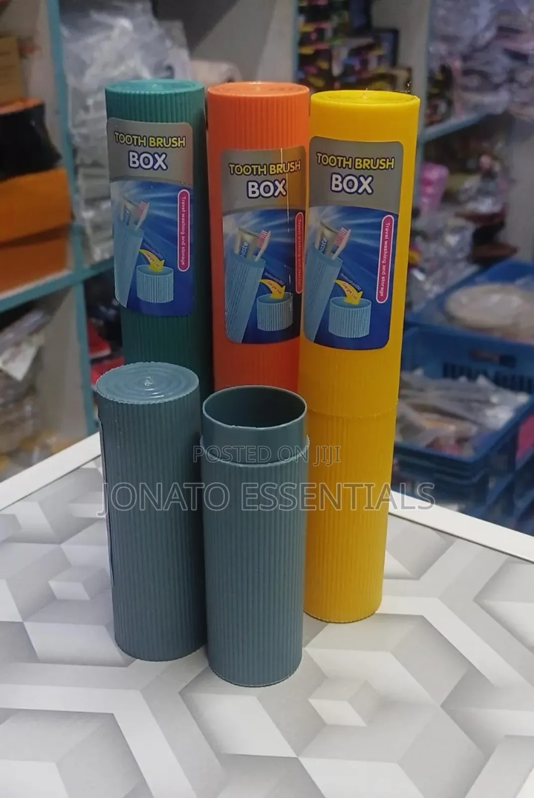 Travel Toothbrush Holder Case Portable Storage Tube