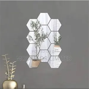 Decorative Hexagon Mirror Stickers – Perfect Gift Décor Idea