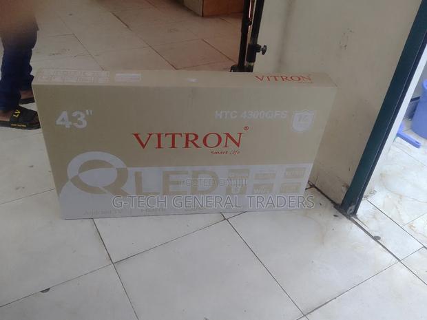 Vitron Htc4300qfs Qled Frameless Smart Tv, Youtube, Netflix - thumbnail 3