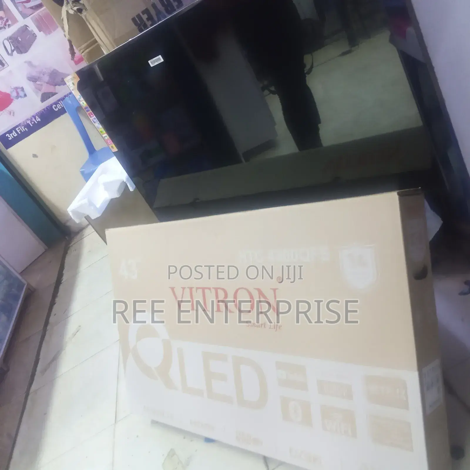 Vitron 43 Inch Smart Tv Qled Brand New Tv