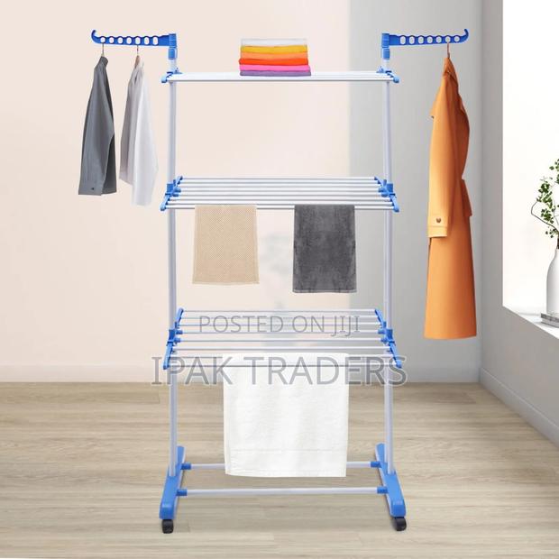 Three Layer Clothes Drying Rack