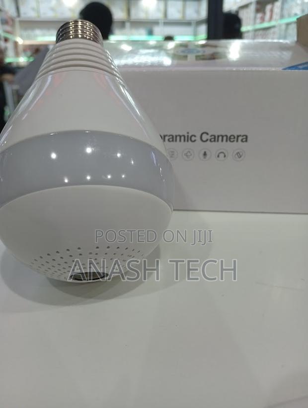 Best Quality^V380 Bulb Wifi Camera – Fixed 360° - main view