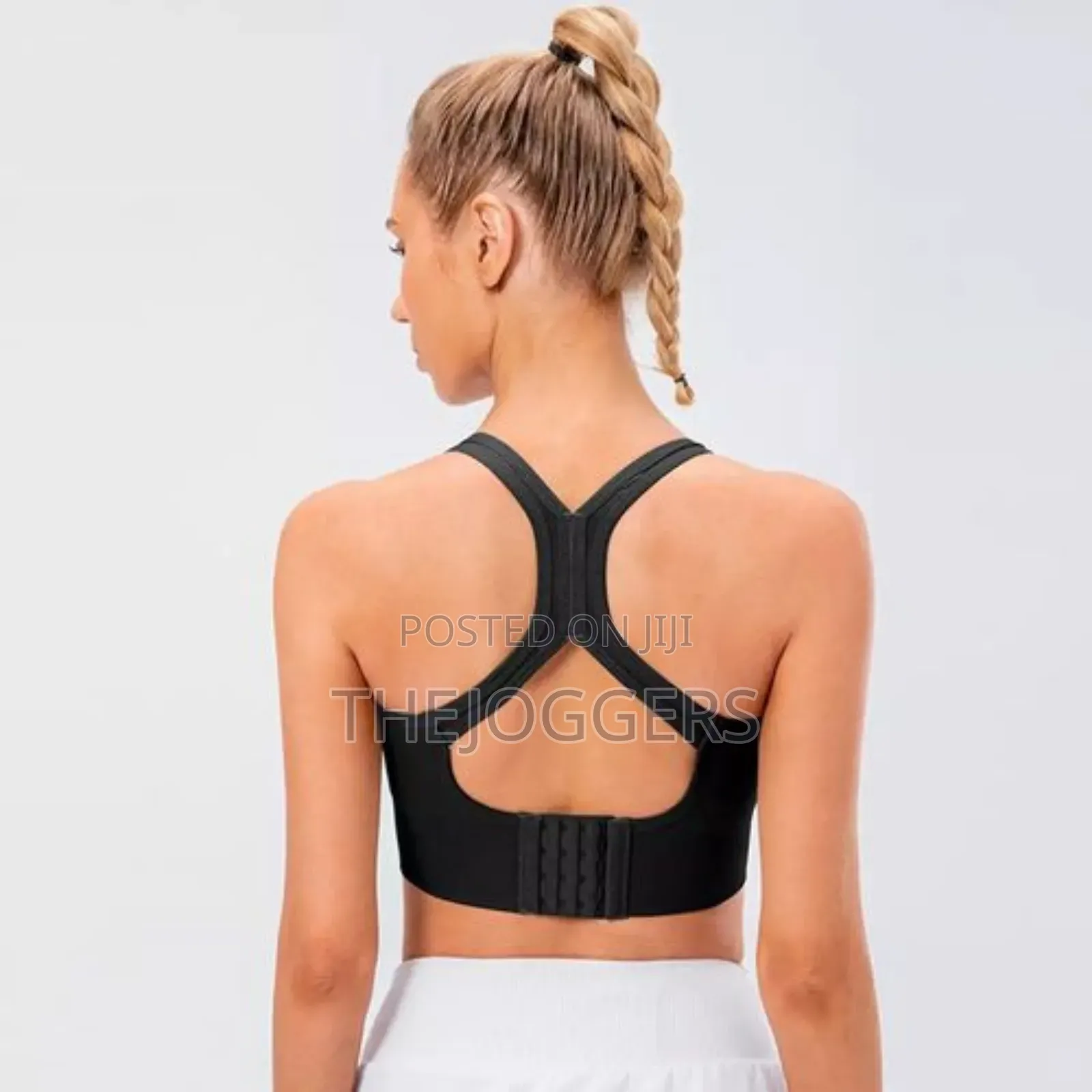 Adjustable Women's Shockproof Sports Bra: Hollow Breathable