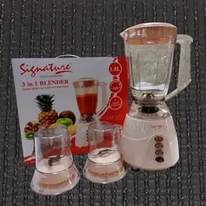 Durable Powerful Motor Signature 3 in 1 Blender Grinder Chopper