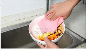 3pc Super Absorbent Cellulose Sponge Cleaning Cloths