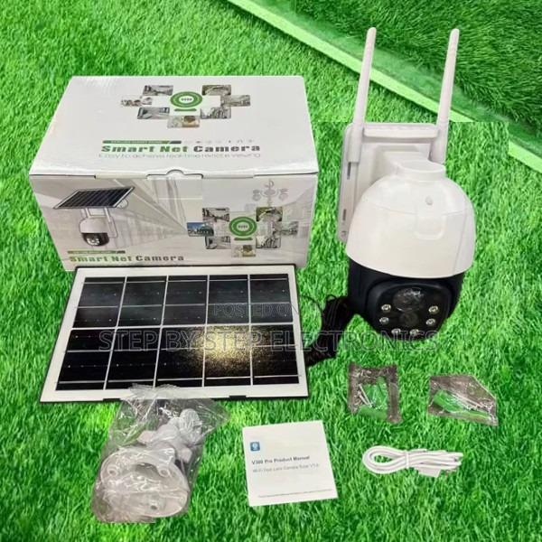 V380 Pro 4g PTZ 12mp Solar Camera Two-Way Audio Outdoor Surveillance