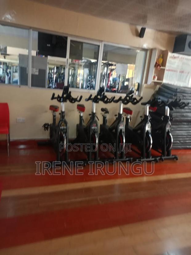 Commercial Gym Spinning Bikes - main view