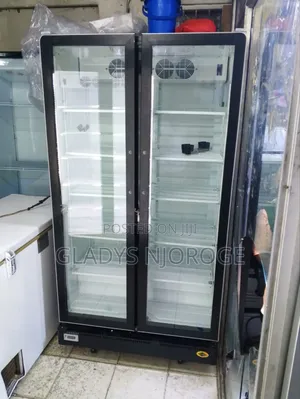 Well Maintained Double Door Display Fridge (1200l)