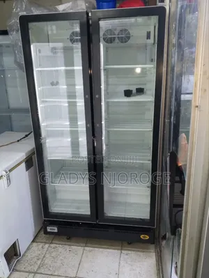Well Maintained Double Door Display Fridge (1200l)