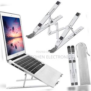 Adjustable Metallic Laptop Stand - main view