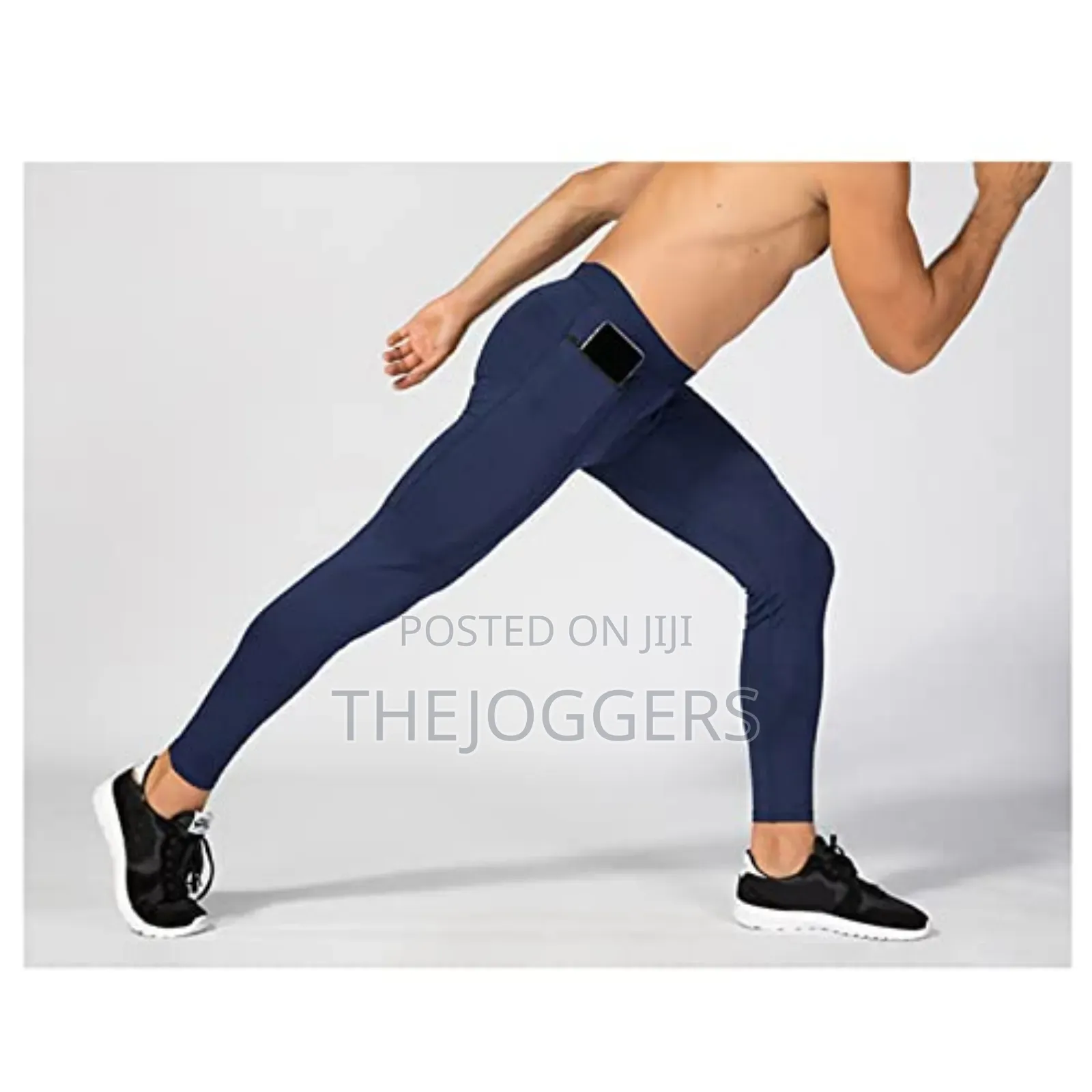 Men's Compression Pants Zipper Pocket Quick Dry Skinny Pants