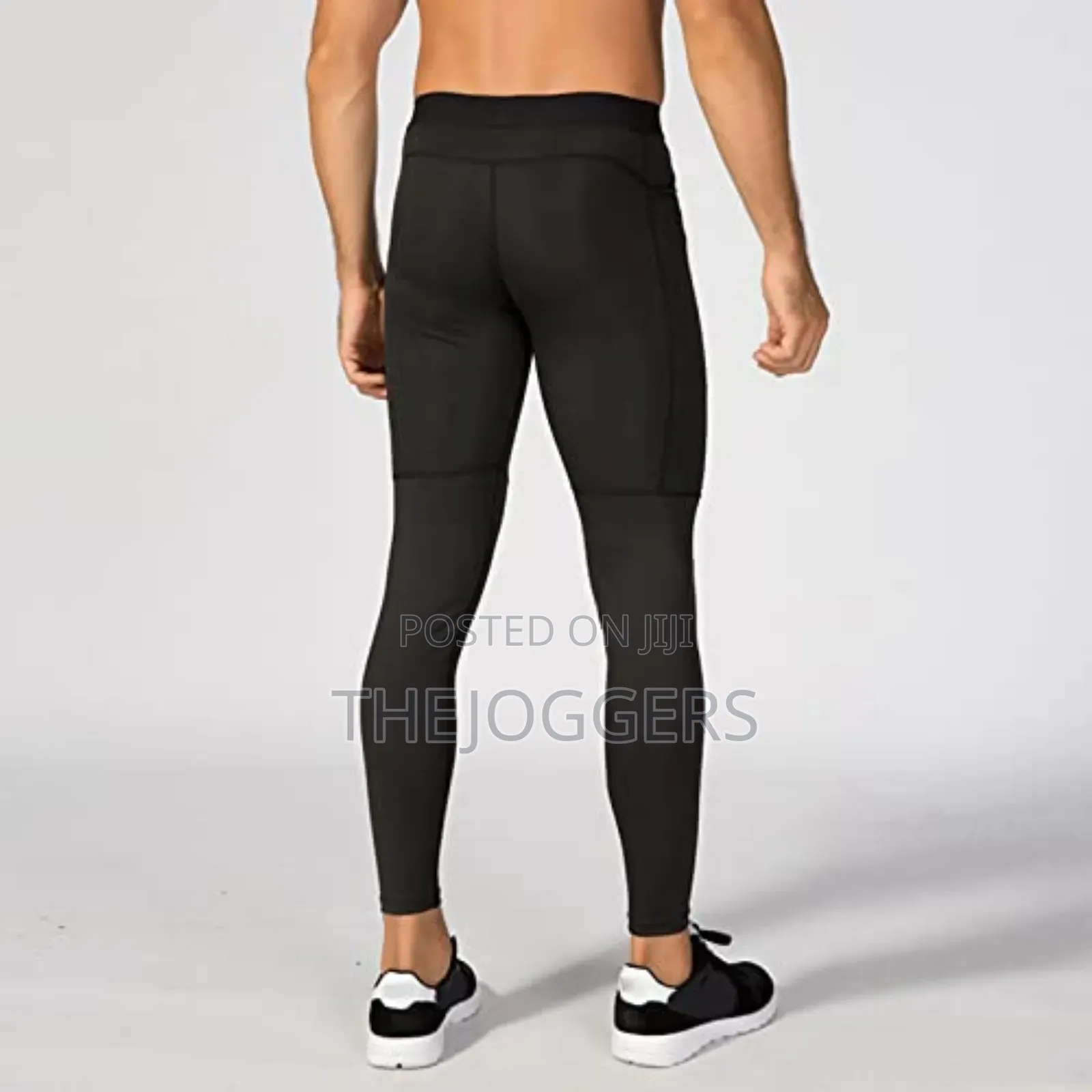 Men's Compression Pants Zipper Pocket Quick Dry Skinny Pants