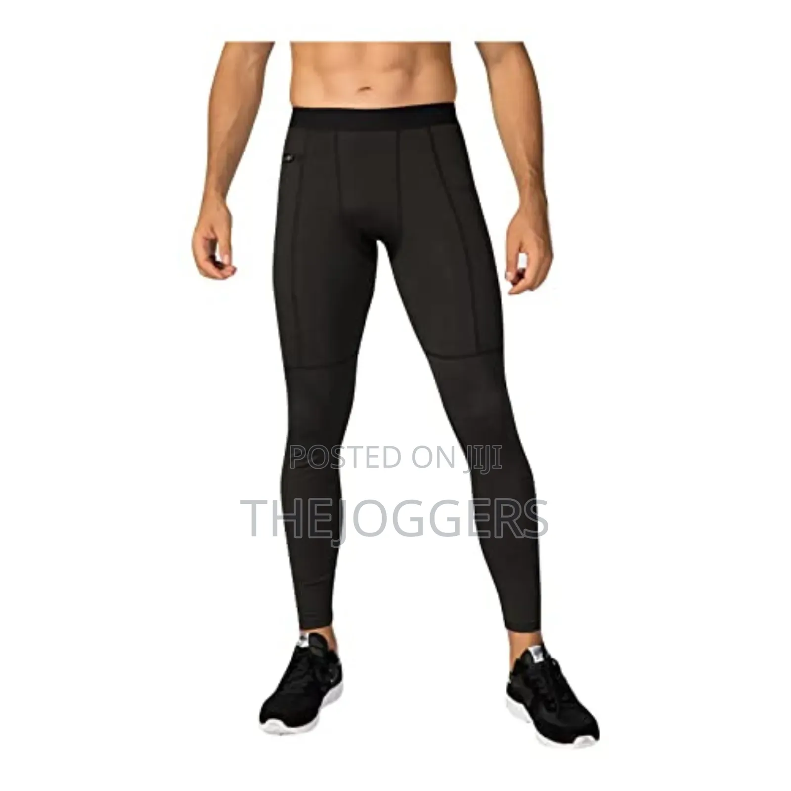 Men's Compression Pants Zipper Pocket Quick Dry Skinny Pants