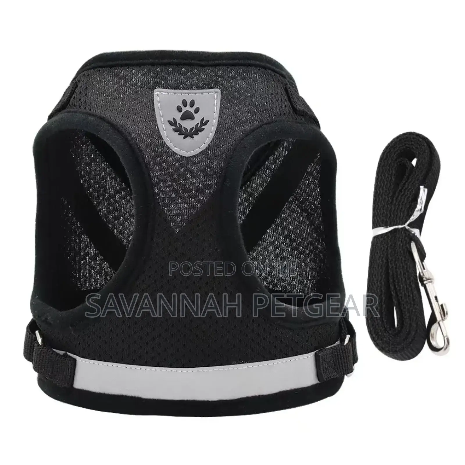 Polyester Mesh Dog Harness Leash Set (Xs,S,M,L,Xl)