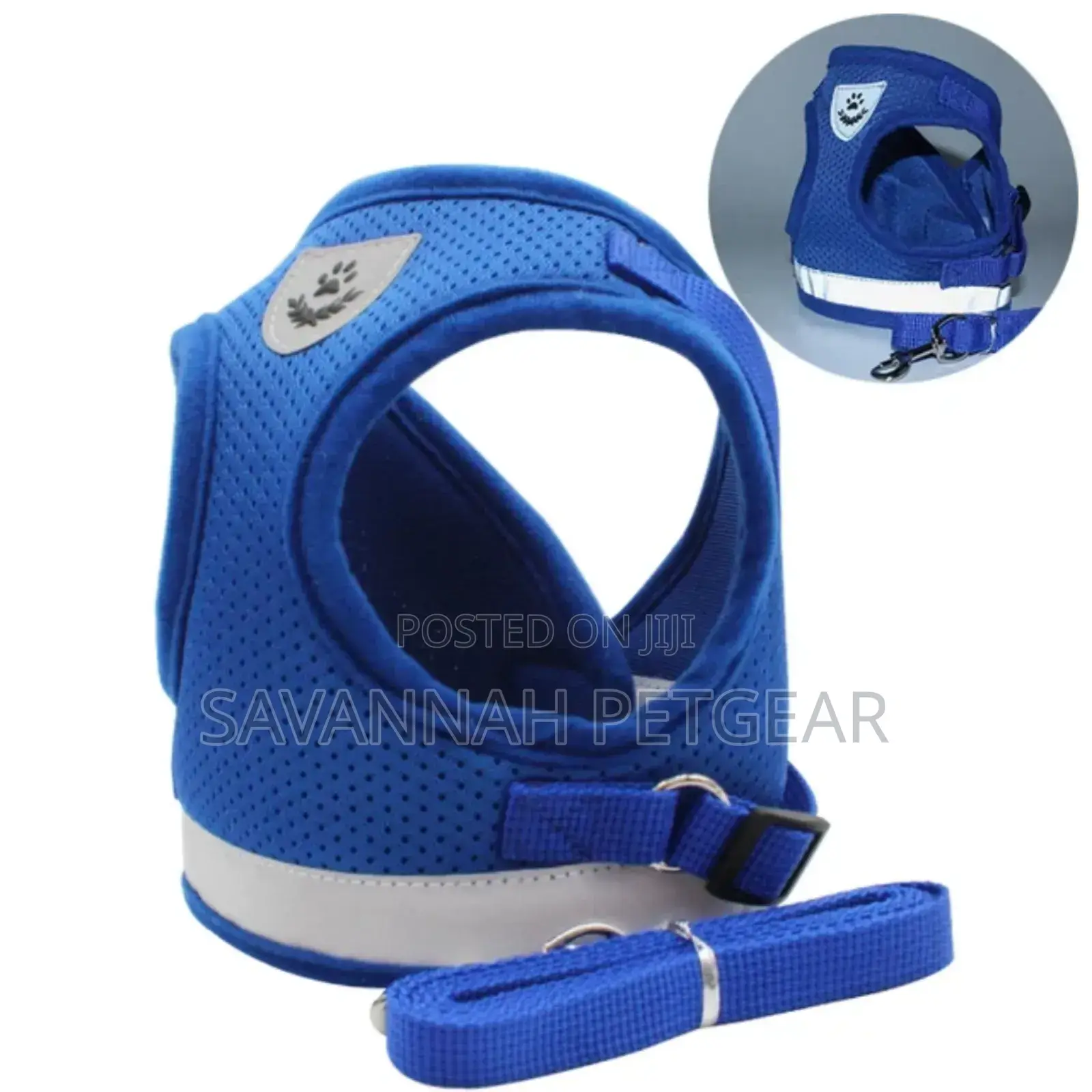 Polyester Mesh Dog Harness Leash Set (Xs,S,M,L,Xl)