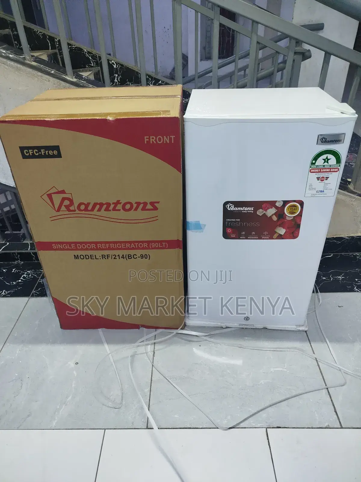Brand New Ramtons Fridge Single Door Rf/214
