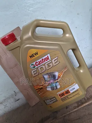 5w-40 5l Castrol Edge Fully Synthetic Engine Oil. Heavy Machines.