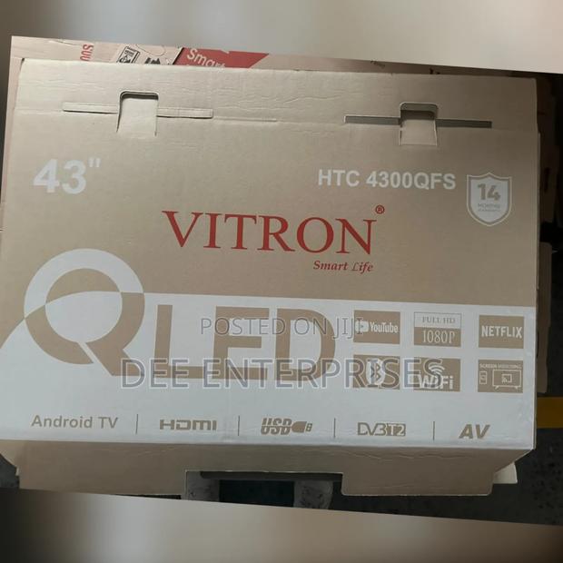 Vitron 43 Inches Qled Tv