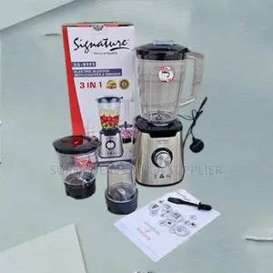 Versatile Kitchen Machine Signature 3 in 1 Blender Grinder Chopper