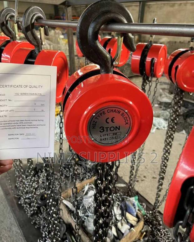 3 Ton 6 Miters Chain Block - main view