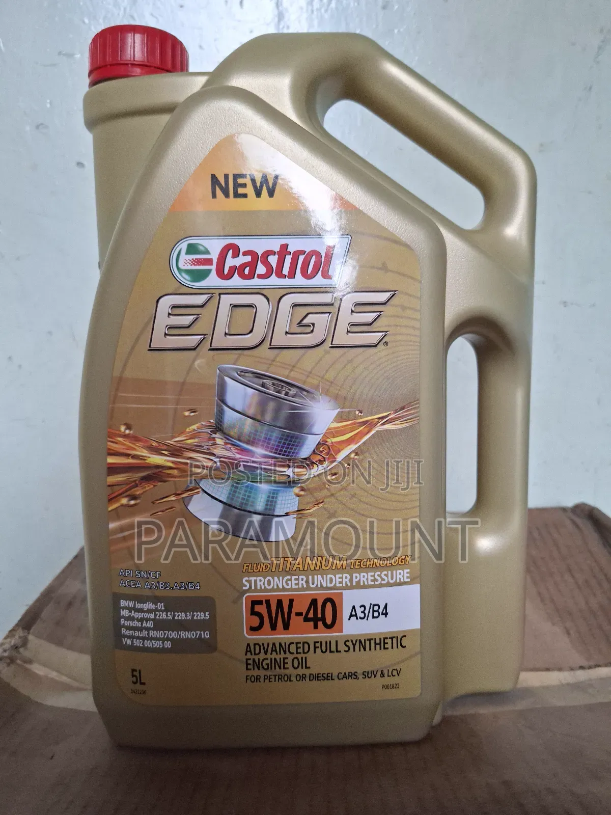 Ooriginal 5w-40 Castrol Edge. Audi and Benze