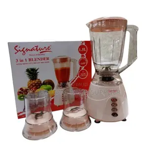 Compact Stylish Design Signature 3 in 1 Blender With Grinder Chopper