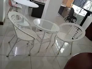 White Outdoor Balcony Set (2-Seater)