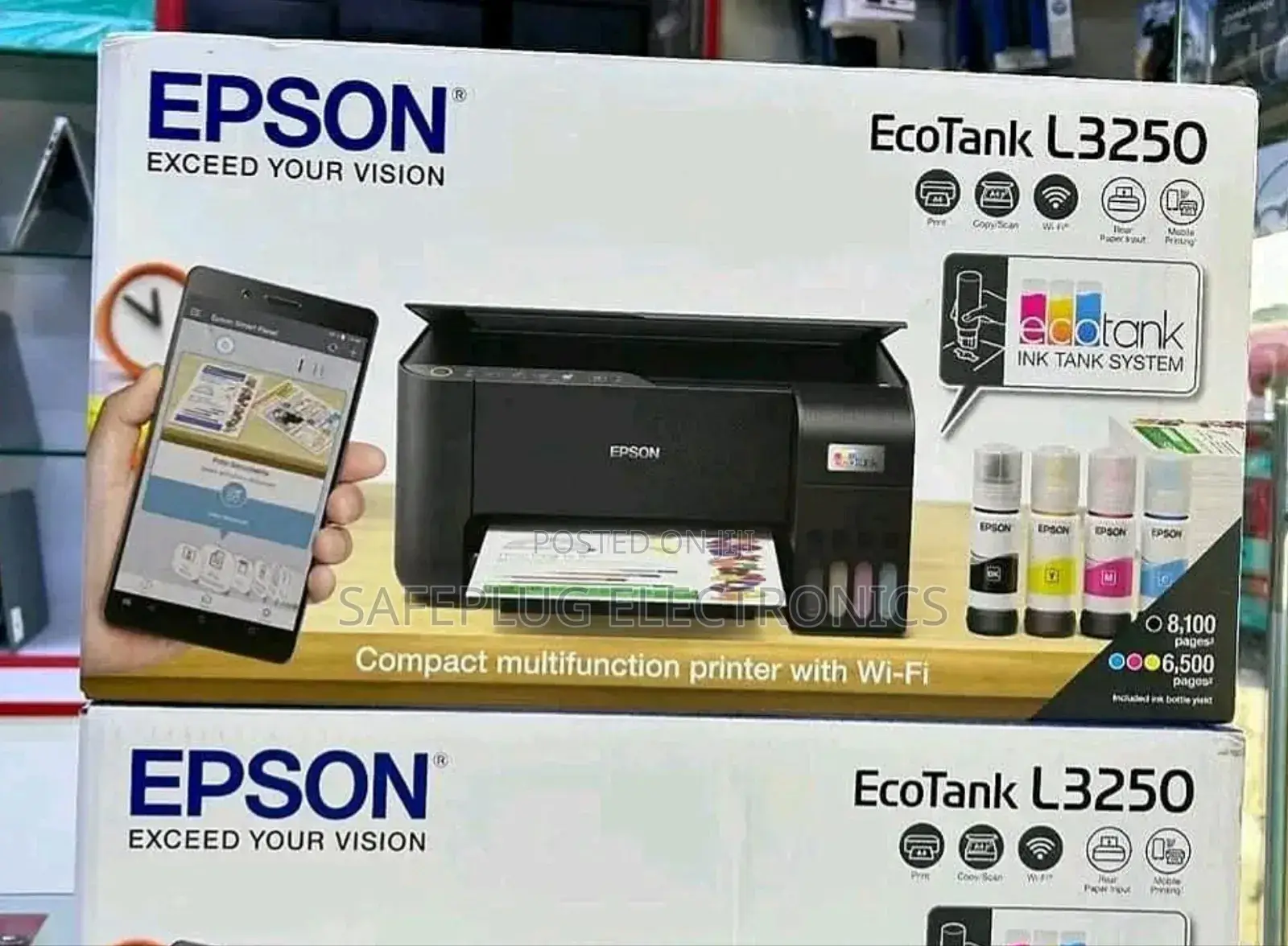 L3250 Multifunctional Compact Printer - Wifi-Enabled, Mobile Printing