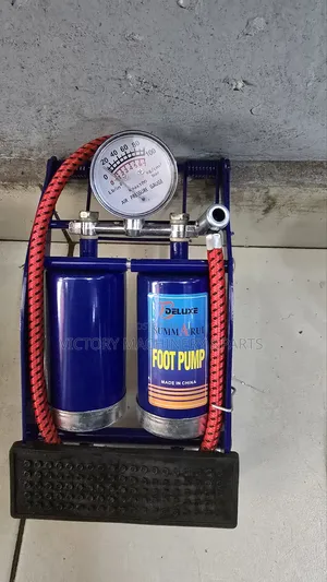 Double Tank Foot Pump/ Bike Tire Pump