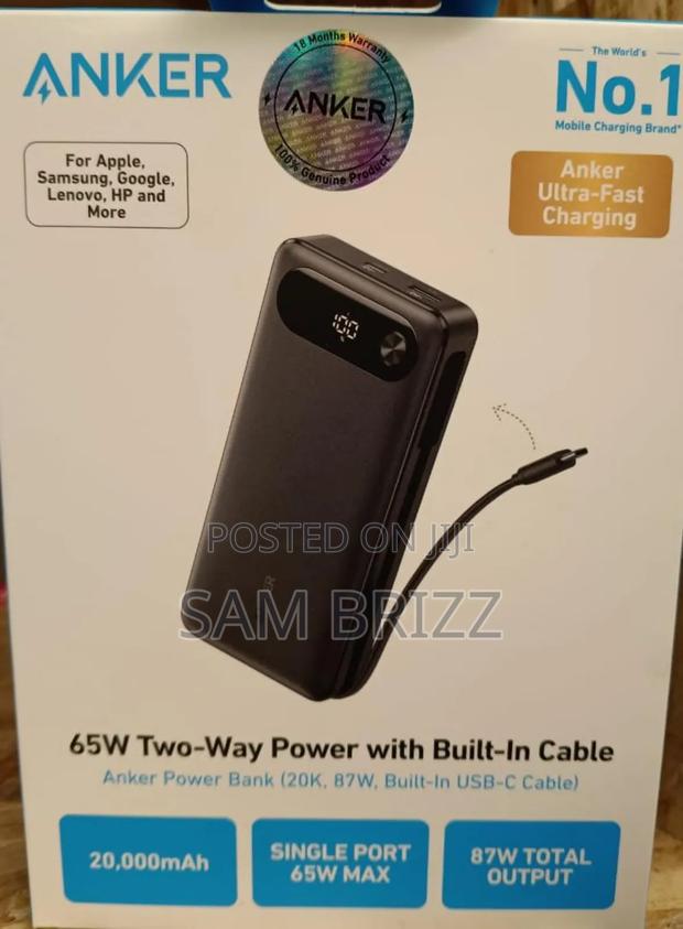 Anker Powerbank 87w 20000mah - thumbnail 2