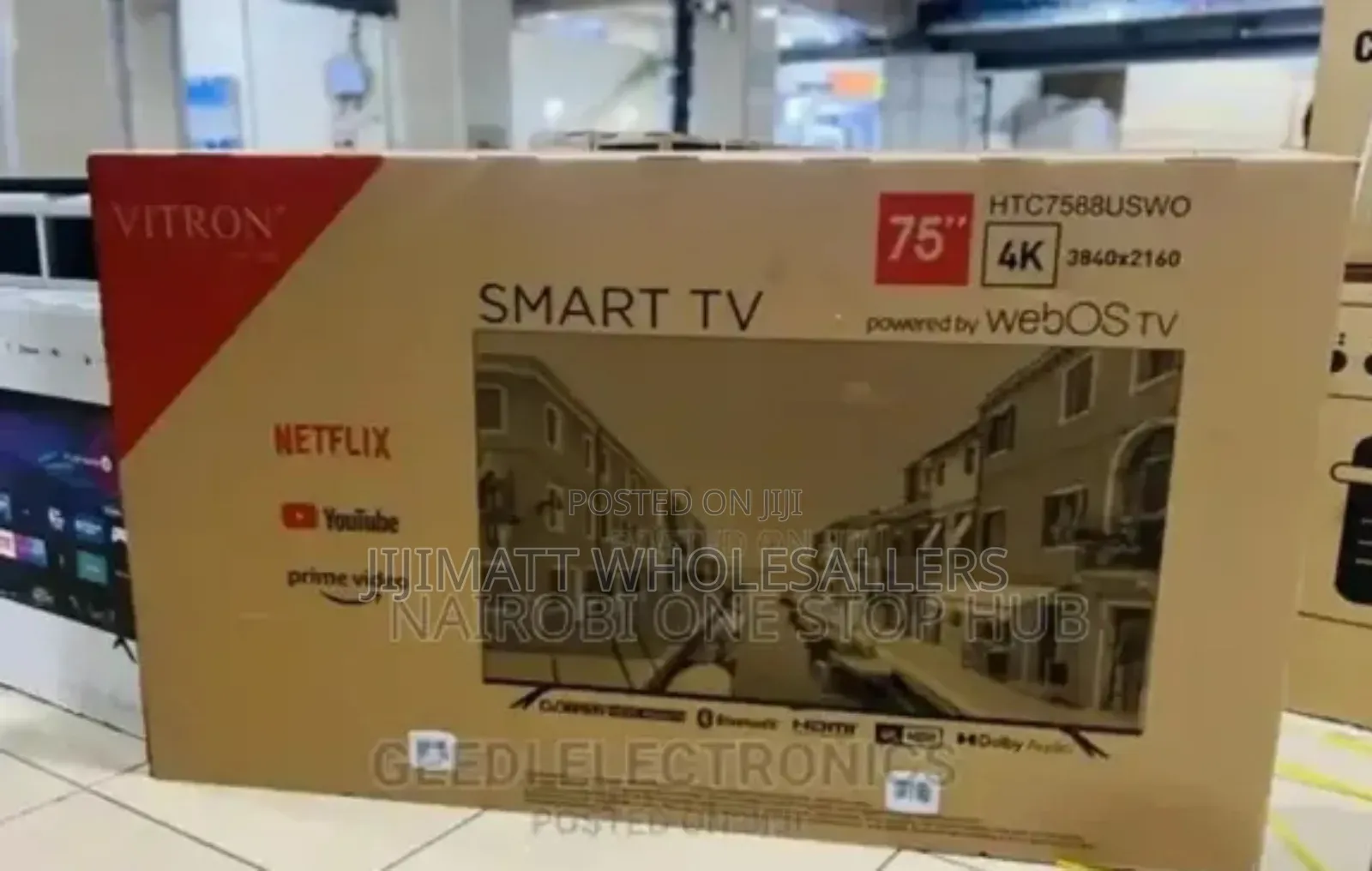 Smart Webos 75 Inches Vitron