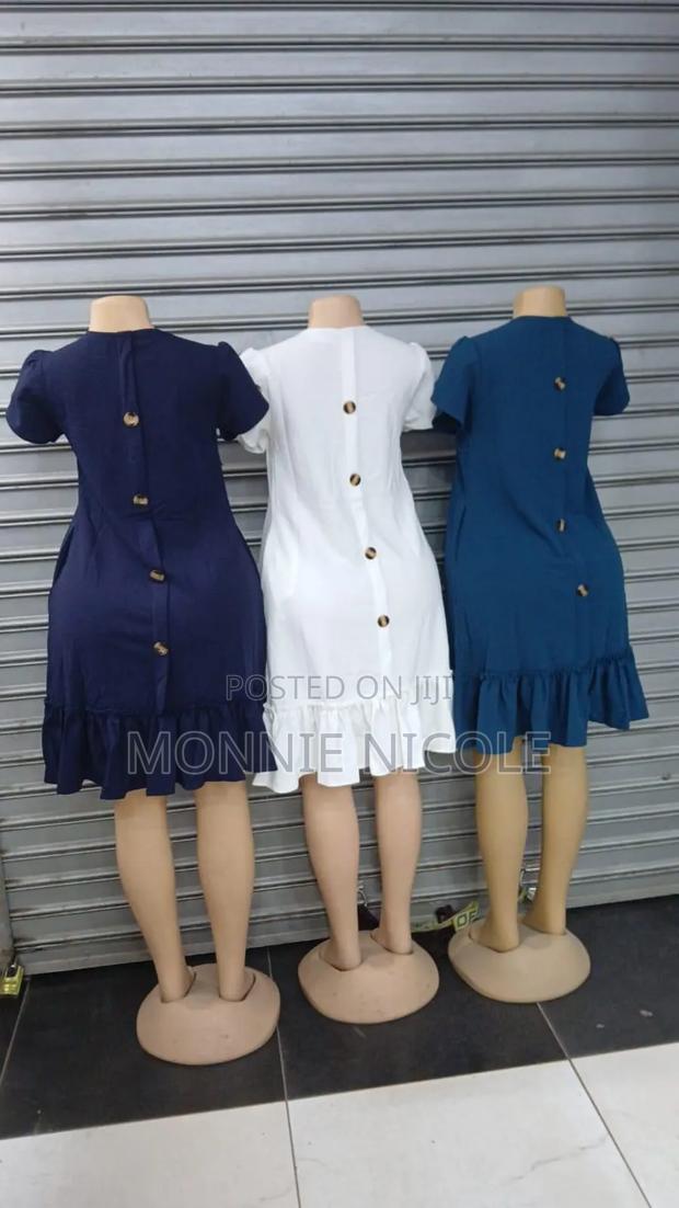 Stylish Red Shift Dress - thumbnail 2